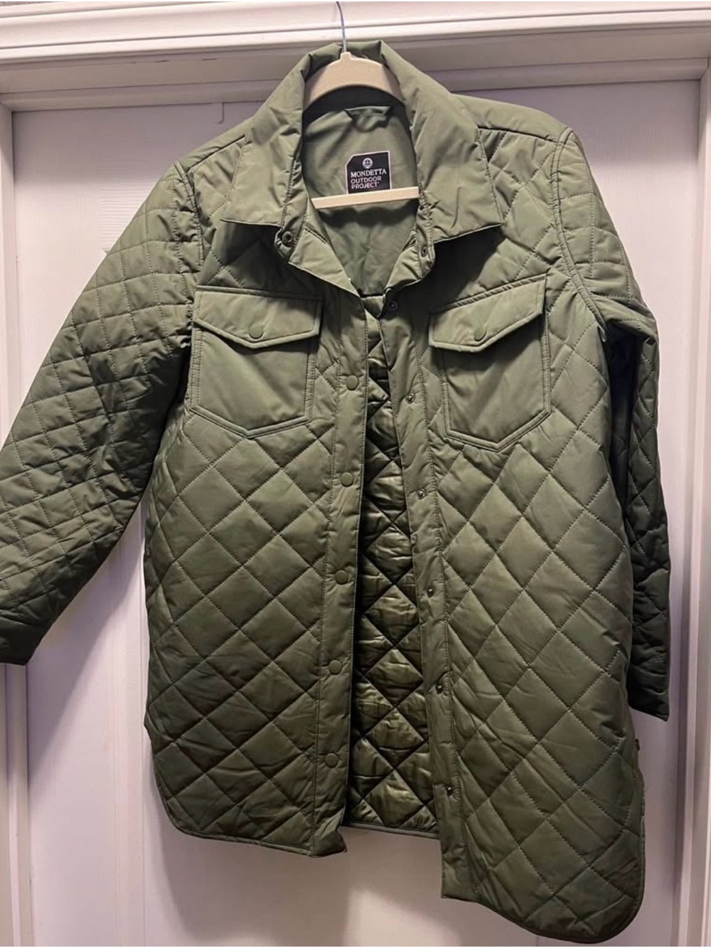 by Mondetta Olive Quilted Women's Coat